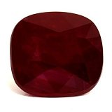 3.13 ct Cushion Red Natural Ruby