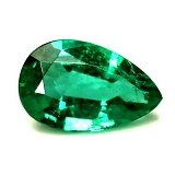 1.18 ct Pear Green Natural Emerald