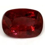1.17 ct Cushion Red Natural Ruby