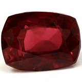 0.62 ct Cushion Red Natural Ruby