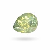 1.97 ct Pear Green Natural Sapphire