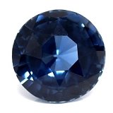 1.49 ct Round Blue Natural Sapphire