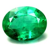 2.28 ct Oval Green Natural Emerald