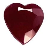 1.90 ct Heart Red Natural Ruby