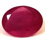 1.19 ct Oval Red Natural Ruby