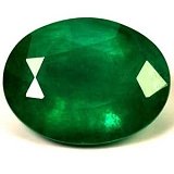 2.52 ct Oval Green Natural Emerald