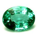 1.13 ct Oval Green Natural Emerald
