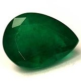 4.03 ct Pear Green Natural Emerald