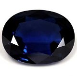 12.81 ct Oval Blue Natural Sapphire