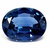 3.32 ct Oval Blue Natural Sapphire