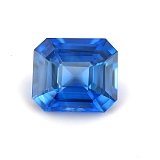 1.61 ct Emerald Blue Natural Sapphire