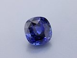 6.74 ct Cushion Blue Natural Sapphire