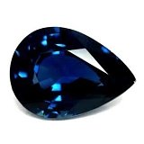 0.94 ct Pear Blue Natural Sapphire