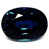 1.20 ct Oval Blue Natural Sapphire