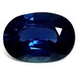 0.98 ct Oval Blue Natural Sapphire