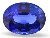 25.11 ct Oval Blue Natural Sapphire