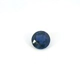 2.12 ct Round Blue Natural Sapphire