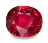 2.02 ct Oval Red Natural Ruby