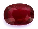 2.03 ct Oval Red Natural Ruby