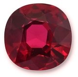 1.31 ct Cushion Red Natural Ruby