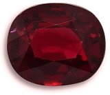4.17 ct Oval Red Natural Ruby