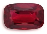 5.09 ct Cushion Red Natural Ruby