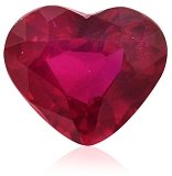 2.52 ct Heart Red Natural Ruby