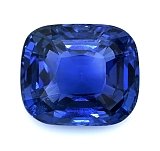9.16 ct Cushion Blue Natural Sapphire