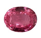 3.07 ct Oval Orange Natural Sapphire