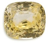 11.50 ct Cushion Yellow Natural Sapphire