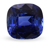 4.49 ct Cushion Blue Natural Sapphire