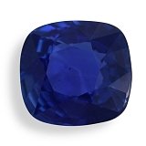 3.04 ct Cushion Blue Natural Sapphire