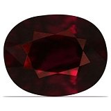 1.10 ct Oval Red Natural Ruby