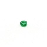 0.86 ct Cushion Green Natural Emerald
