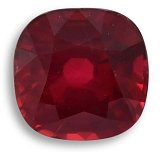 1.72 ct Cushion Red Natural Ruby