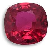 1.52 ct Cushion Red Natural Ruby