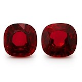 2.56 ct Cushion Red Natural Ruby