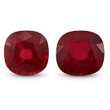 2.82 ct Cushion Red Natural Ruby