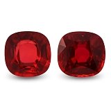 2.45 ct Cushion Red Natural Ruby
