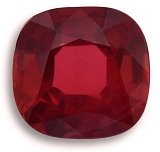 1.41 ct Cushion Red Natural Ruby