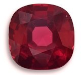 1.19 ct Cushion Red Natural Ruby