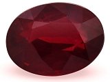 3.03 ct Oval Red Natural Ruby