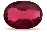 2.01 ct Oval Red Natural Ruby