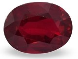2.01 ct Oval Red Natural Ruby