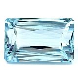 15.21 ct Emerald Blue Natural Aquamarine