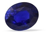 5.07 ct Oval Blue Natural Sapphire