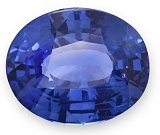 5.10 ct Oval Blue Natural Sapphire