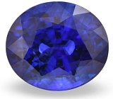 3.53 ct Oval Blue Natural Sapphire