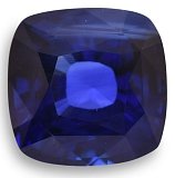 5.56 ct Cushion Blue Natural Sapphire