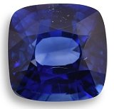 5.63 ct Cushion Blue Natural Sapphire